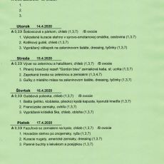 jedálny lístok  16. týždeň 2020 - GASTROPUB  menu&pizza