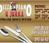 Pizza Piano u Jurka Zvolen denné menu