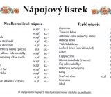 Restaurace U Kalendů denní menu Strážnice